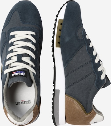 Blauer.USA Platform trainers 'QUEENS' in Blue