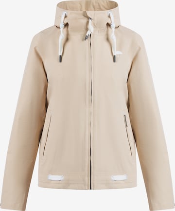 Veste fonctionnelle Schmuddelwedda en beige : devant