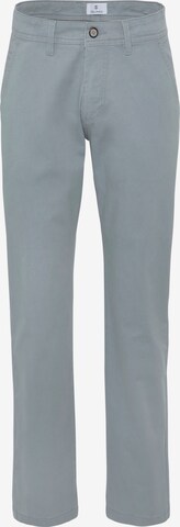 DELMAO Regular Chino Pants in Grey: front