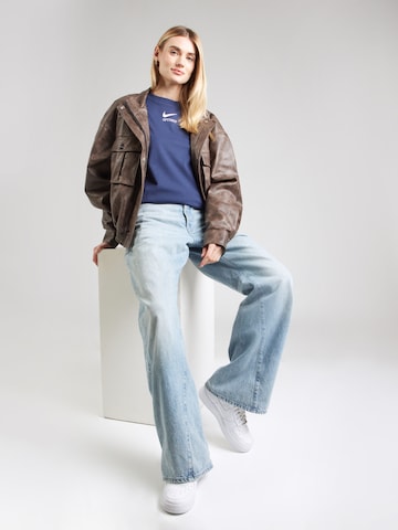 Nike Sportswear Tričko – modrá
