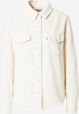 LEVI'S ® Bluse 'Iconic Western' i beige: forside