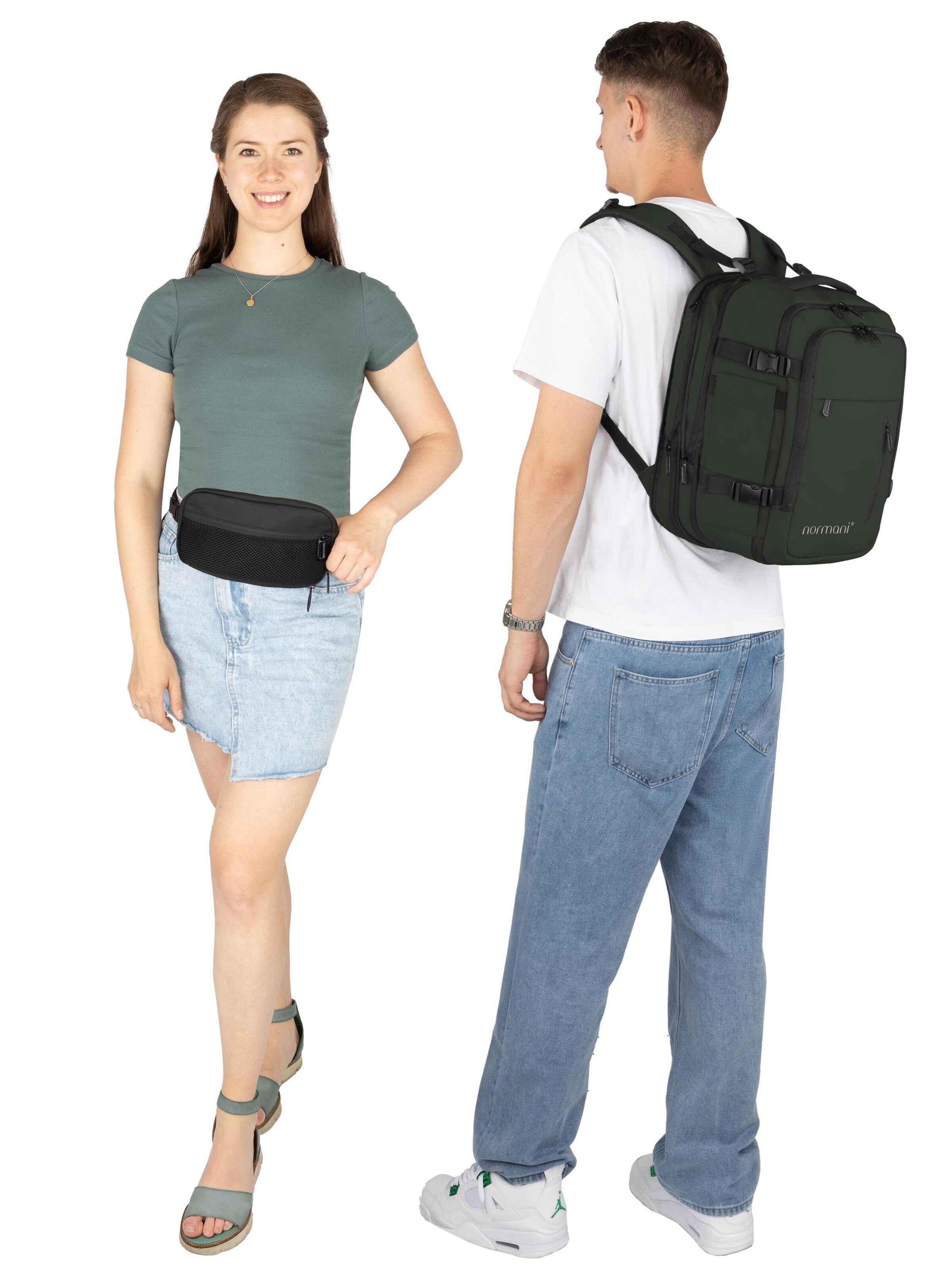 normani Backpack 'Nikaho' in Green