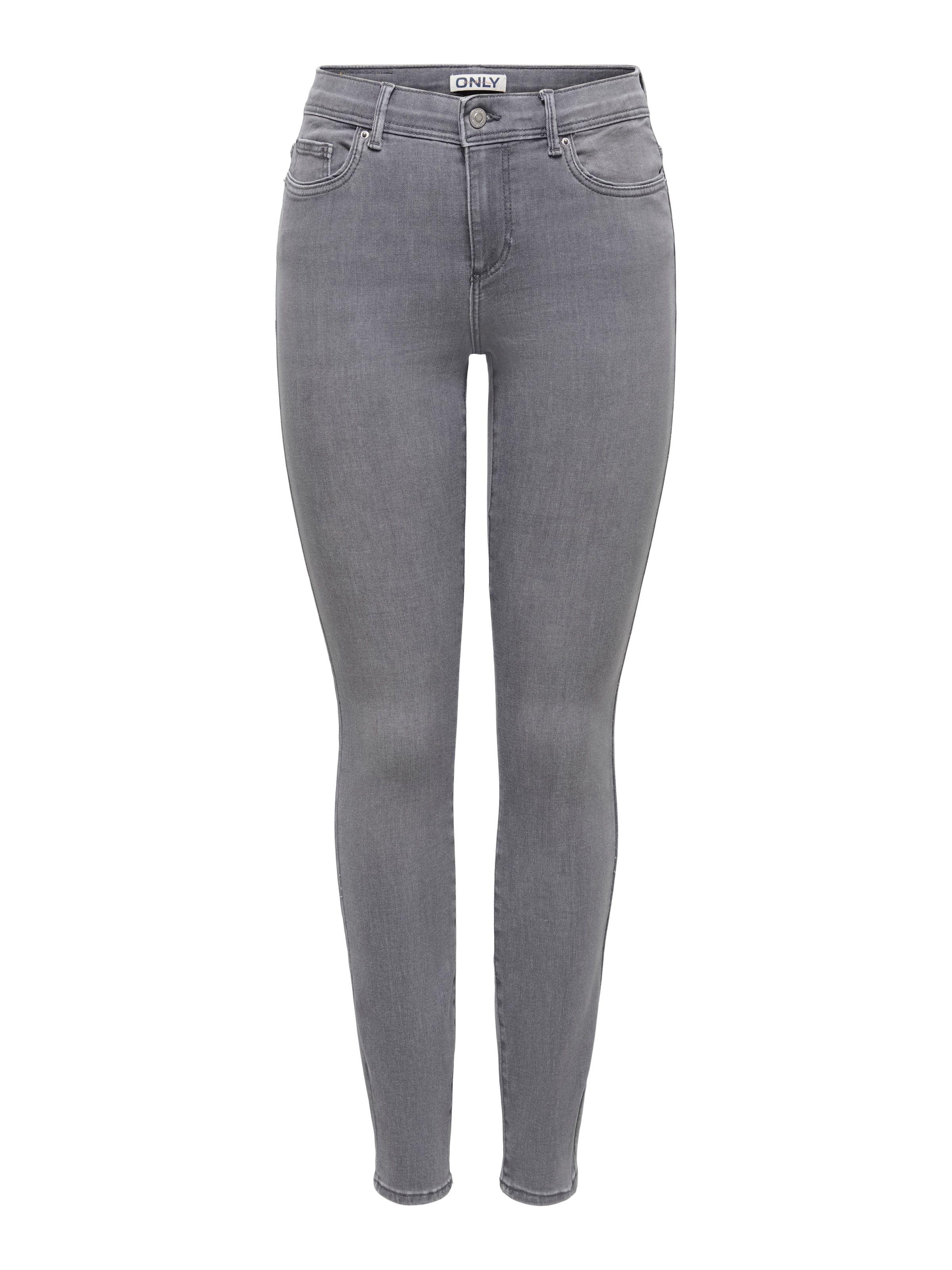ONLY - Skinny Vaquero 'ONLLINEA' en gris: frente