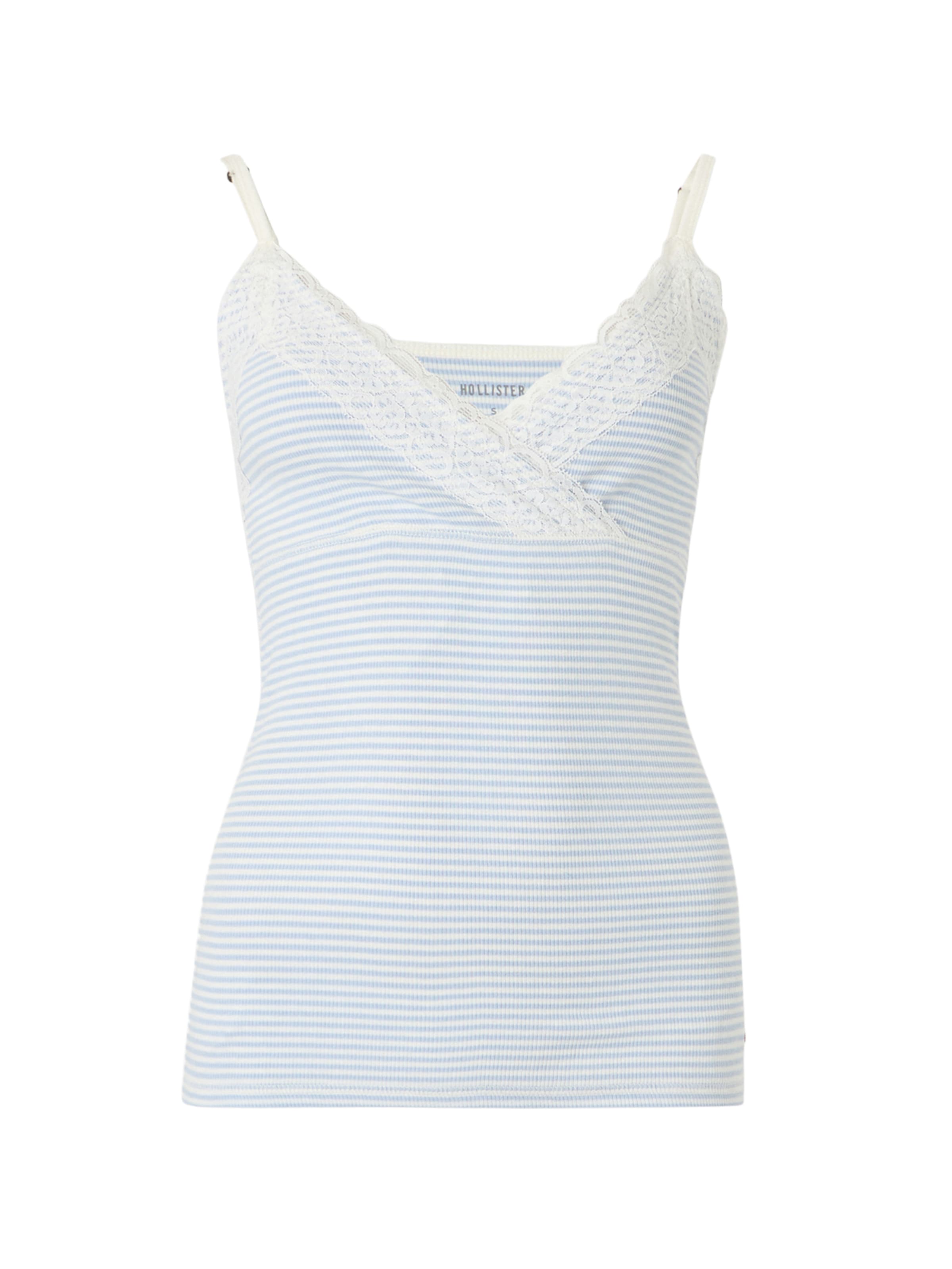 HOLLISTER Топ в Синий: спереди