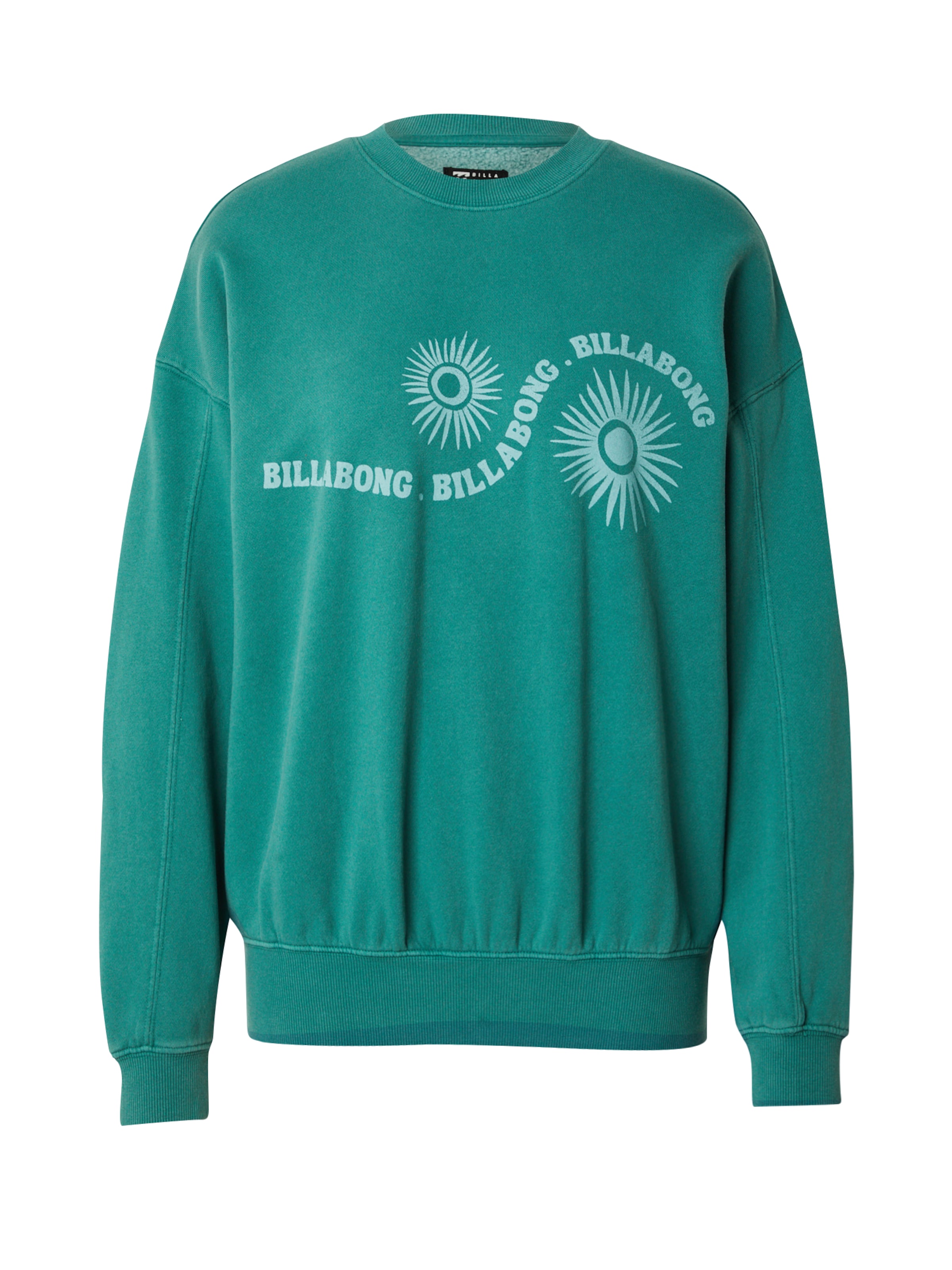 BILLABONG Majica 'TIME FOR KENDAL' | zelena barva: sprednja stran