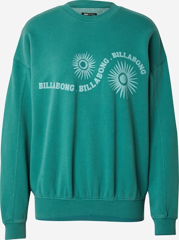 BILLABONG Collegepaita 'TIME FOR KENDAL' värissä vihreä: etupuoli