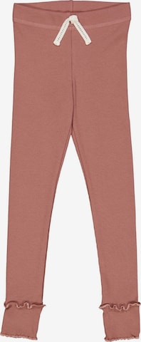 Müsli by GREEN COTTON Slimfit Leggings 'Cozy Me' in Pink: Vorderseite