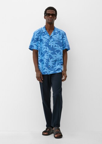 s.Oliver Comfort fit Overhemd in Blauw