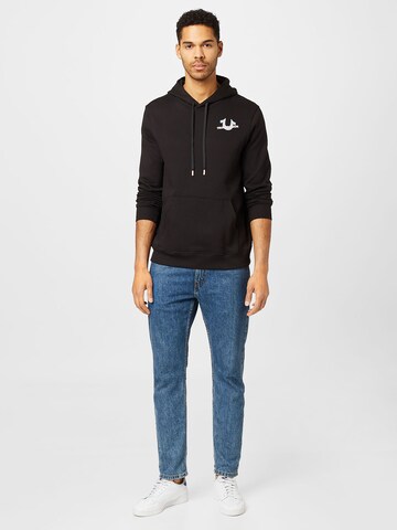 True Religion Sweatshirt in Schwarz