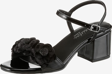 Aniston Sandale in Schwarz: Vorderseite