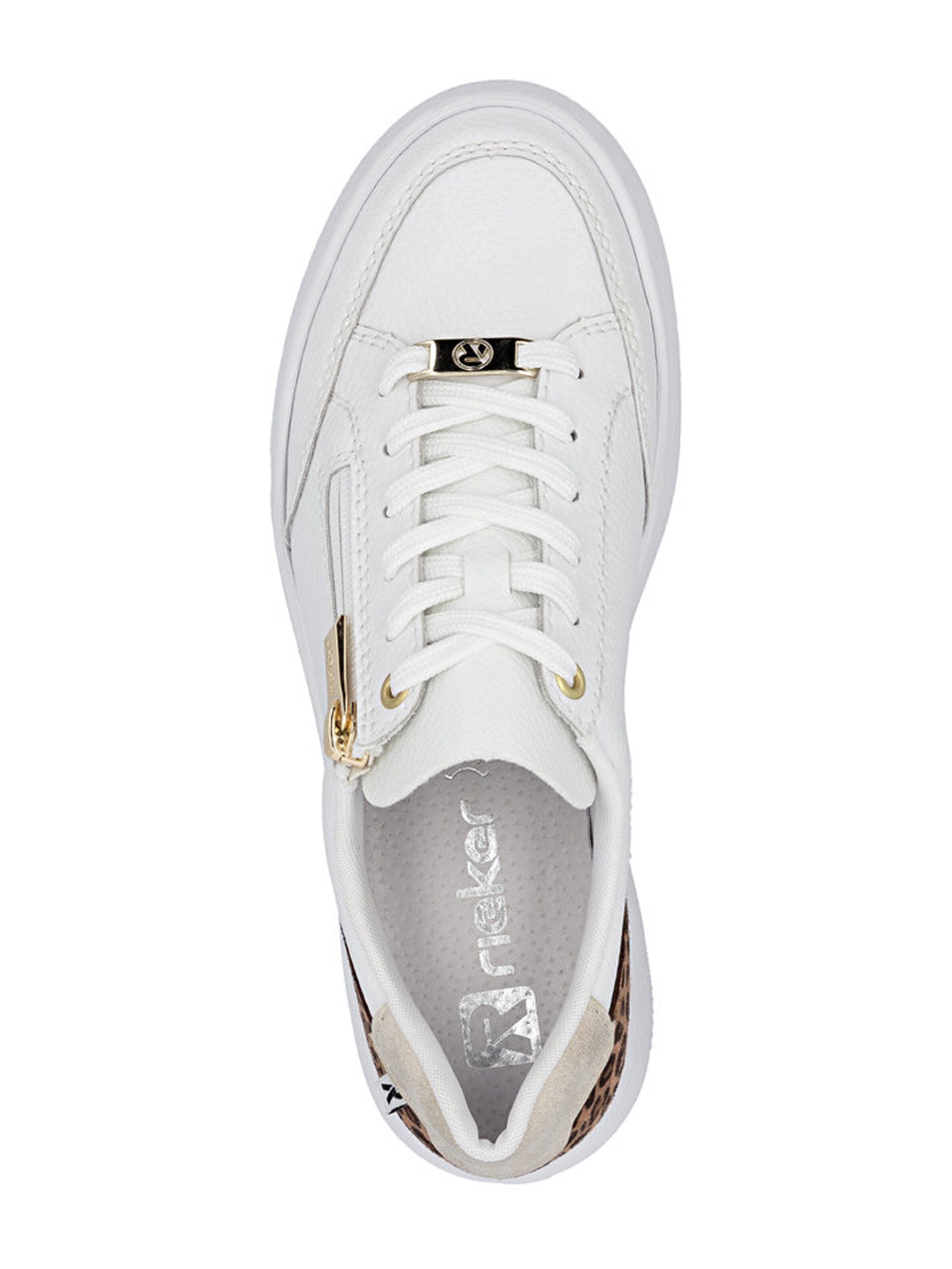 Rieker Σνίκερ χαμηλό σε λευκό