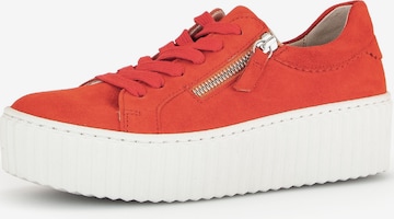 GABOR Sneakers laag in Oranje: voorkant