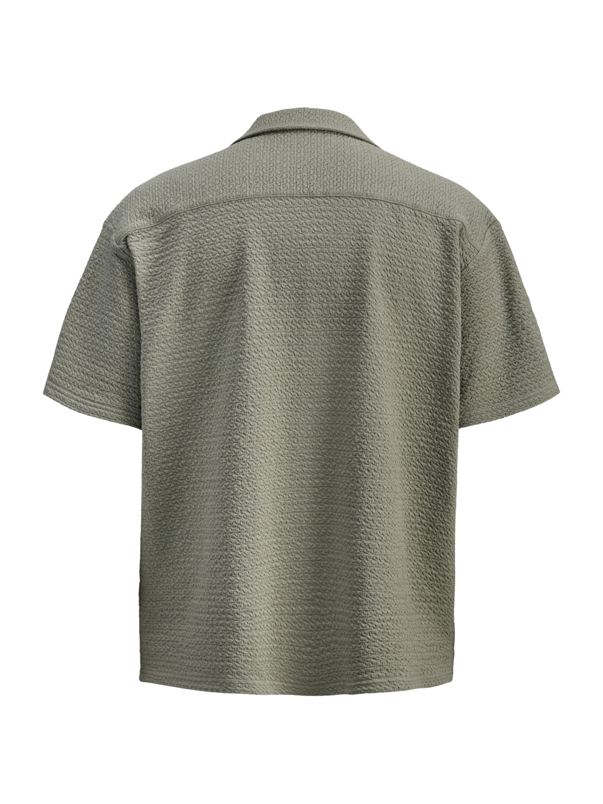 Jack & Jones Plus Comfort Fit Πουκάμισο 'JPRBLALEO' σε πράσινο