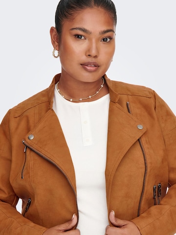 ONLY Carmakoma Between-Season Jacket 'Avana' in Brown