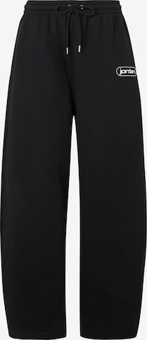 Jordan Baggy Housut 'FLT FLC' värissä musta: etupuoli