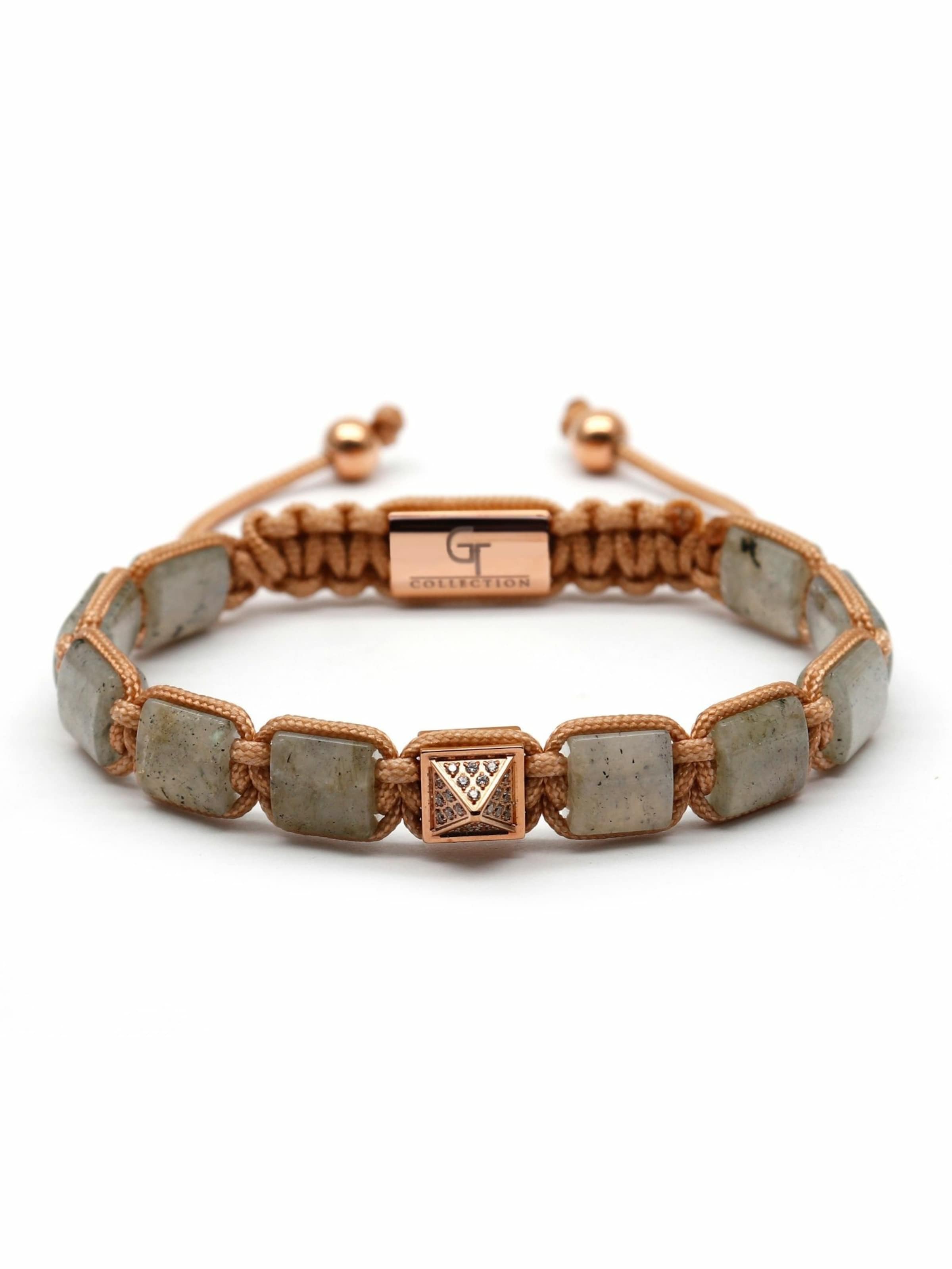 Bracelet 'Lady Bracelet' GT Collection en marron : devant