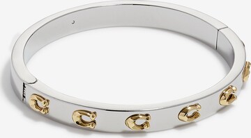 COACH Bracelet in Silver: front