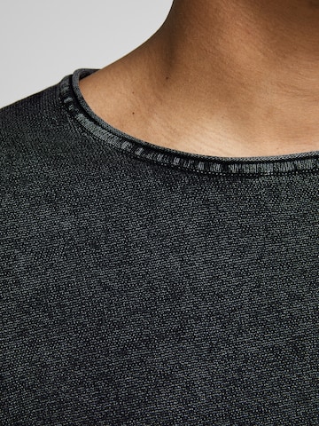 JACK & JONES Regular fit Sweater 'Leo' in Black