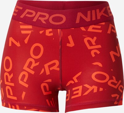 NIKE Športové nohavice - oranžová / červená / biela, Produkt