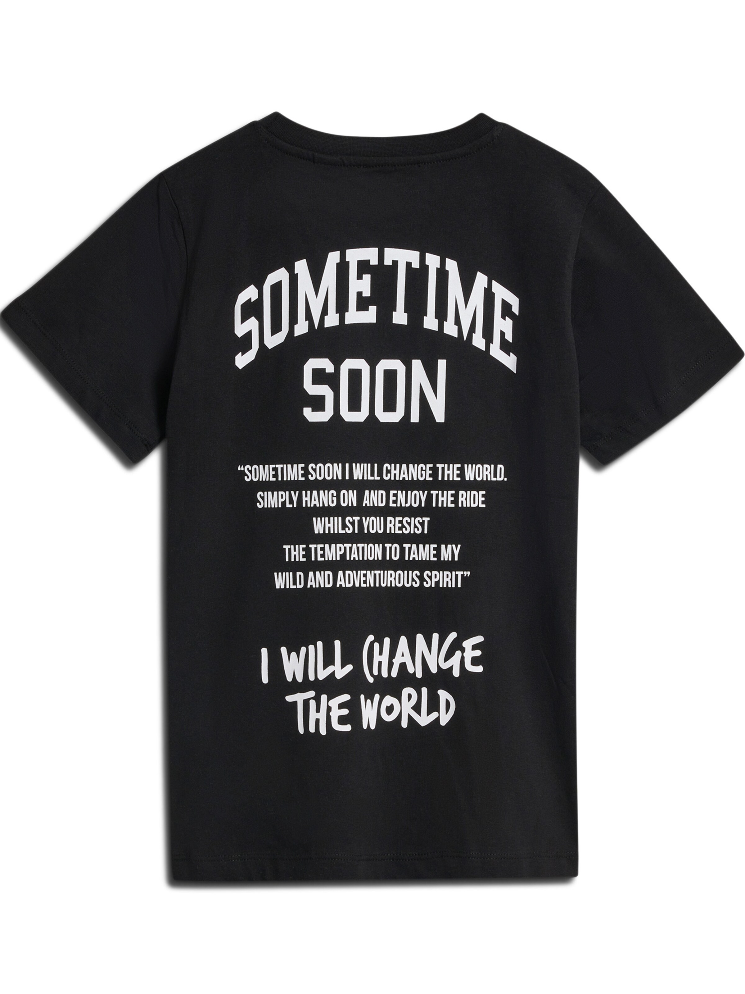 SOMETIME SOON Shirt 'Dimas' in Black