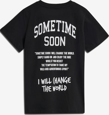 SOMETIME SOON Shirt 'Dimas' in Black