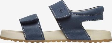 NATURINO Sandalen 'SALNY.' in Blauw: voorkant