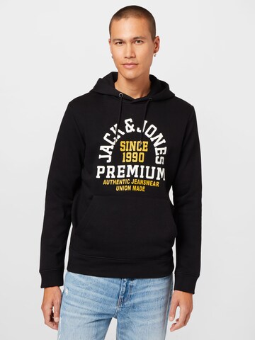 JACK & JONES Sweatshirt in Zwart: voorkant