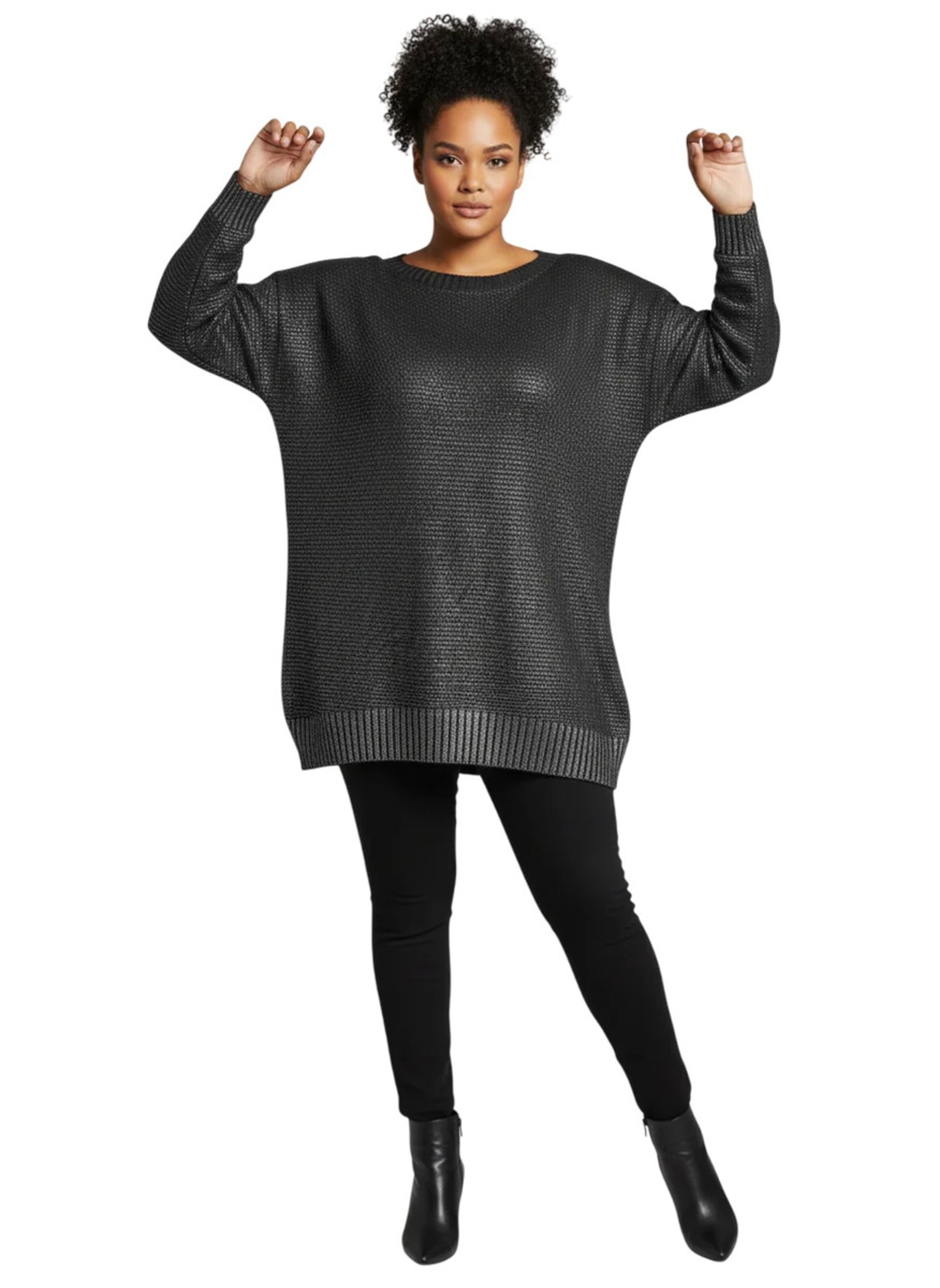 Shape Of You Sweater in Grey