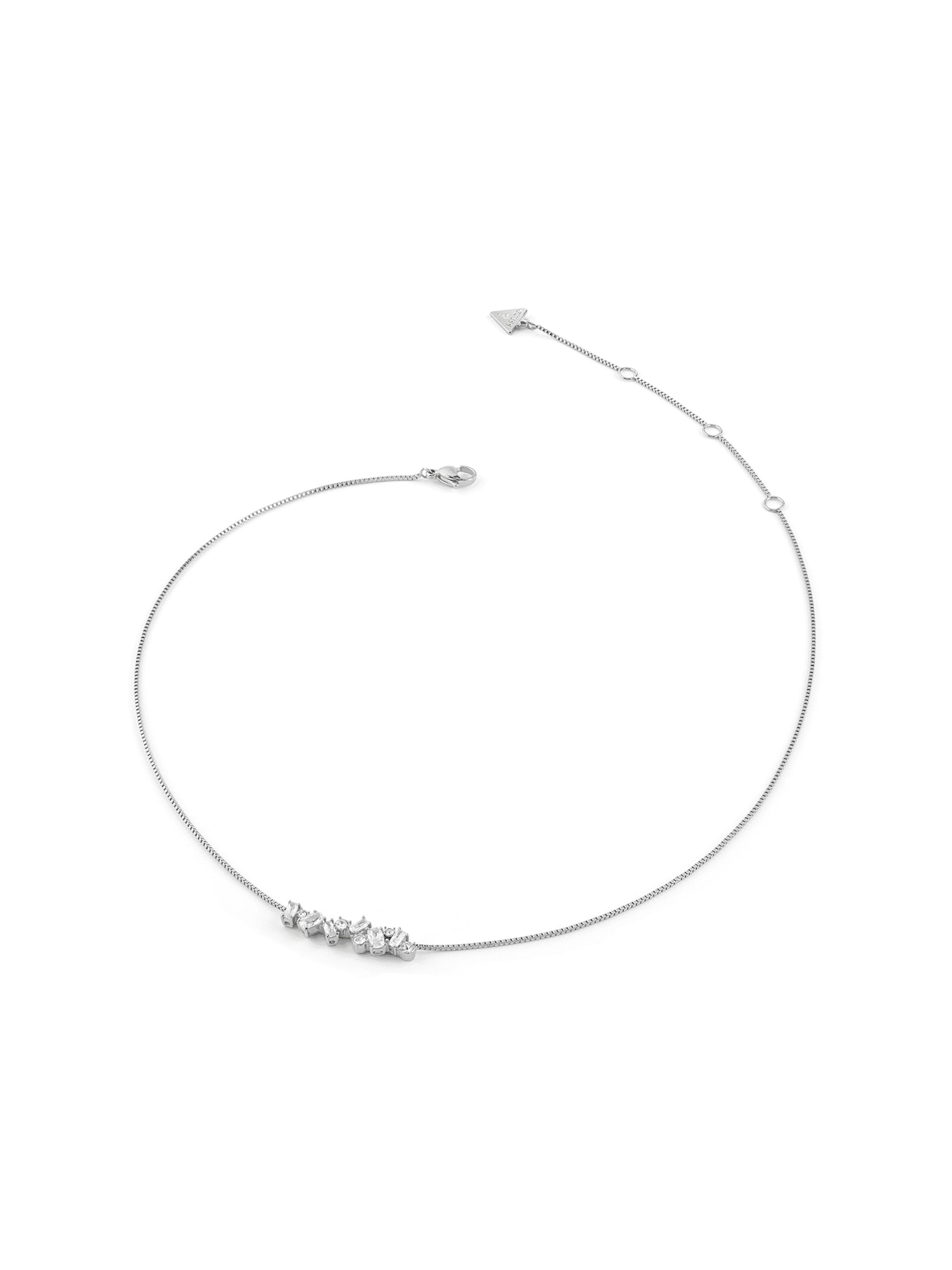 GUESS Necklace 'Chandelier' in Silver: front