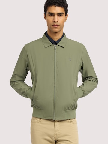 Trussardi - Chaqueta de entretiempo en verde