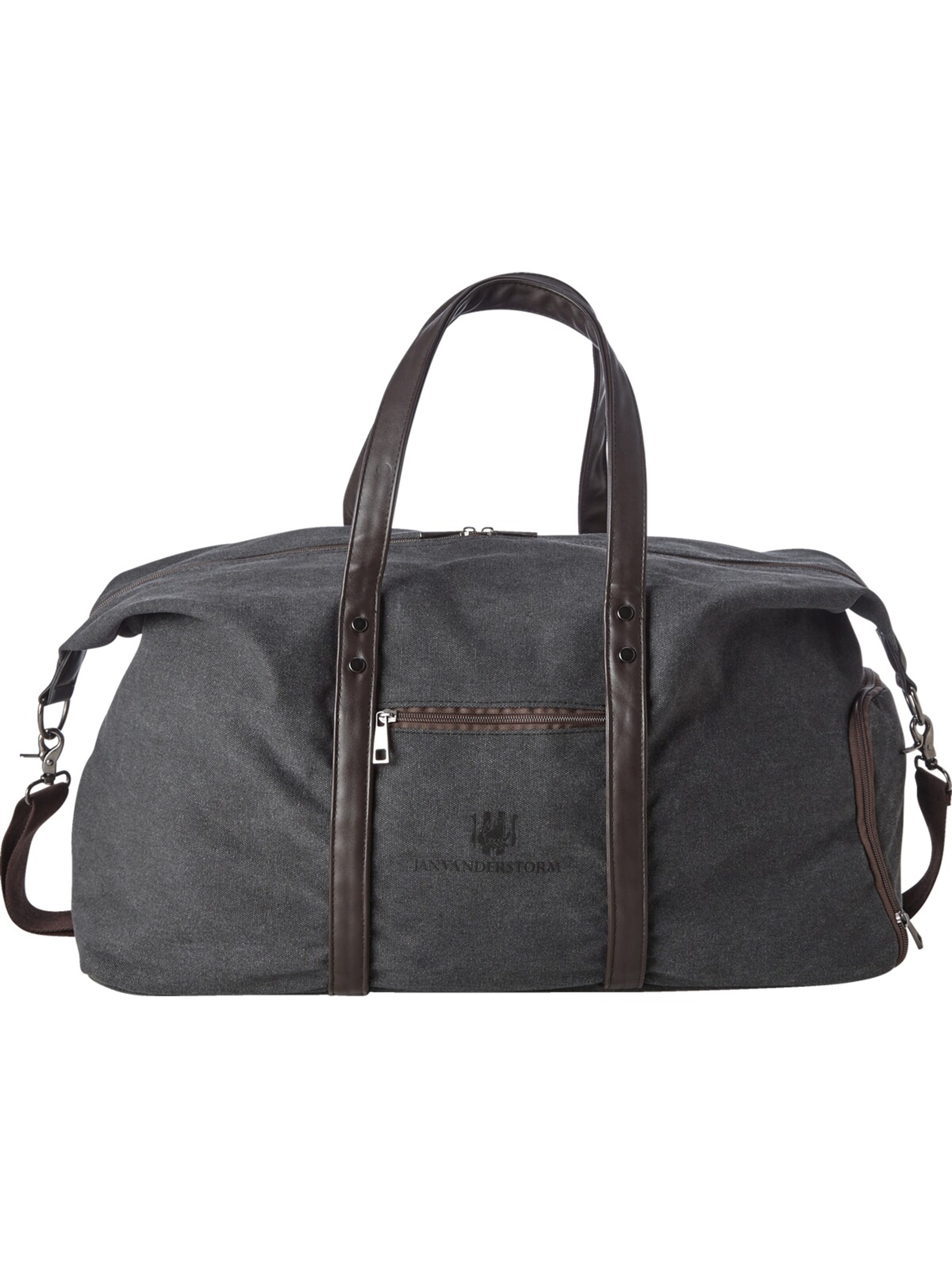 Jan Vanderstorm Weekender 'Torheim' in Grey: front