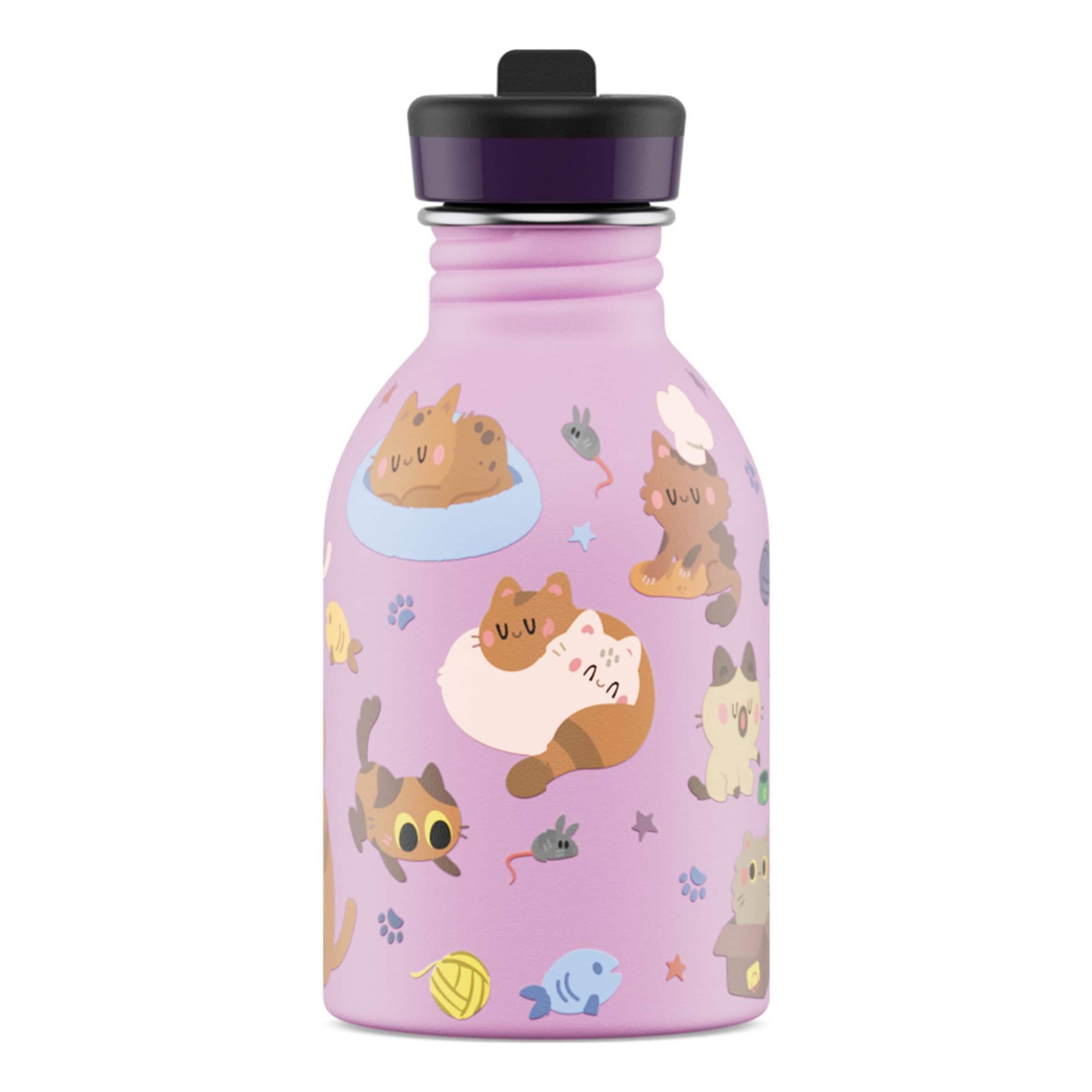24Bottles Drinking Bottle 'Kids Urban' in Purple