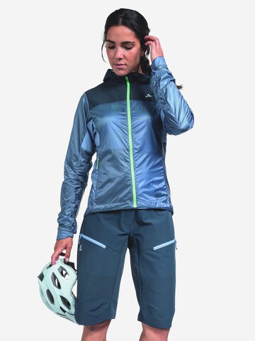 Giacca per outdoor 'Flow Trail' di Schöffel in blu: frontale
