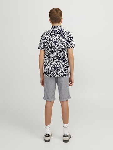 Fit confort Chemise Jack & Jones Junior en bleu