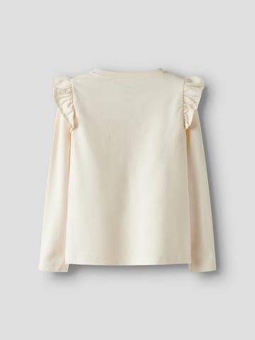 NAME IT Póló 'NMFTIKKA' - bézs