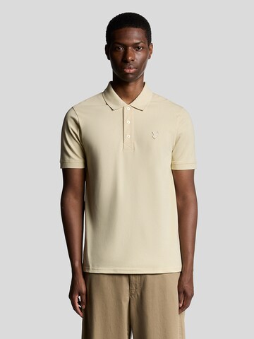 Lyle & Scott Shirt 'Superfine' in Goud: voorkant