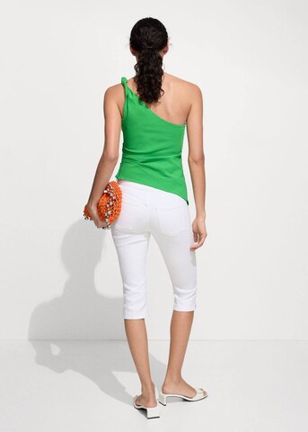 MANGO Top 'Aborigen' in Green