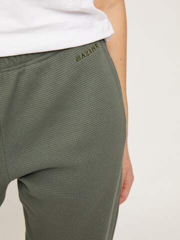 mazine Loosefit Stoffhose ' Lewa Pants ' in Grün