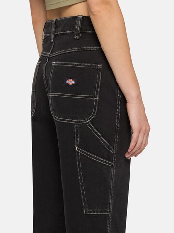 DICKIES Loosefit Džíny – modrá