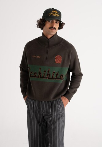 Pullover di Prohibited in verde: frontale