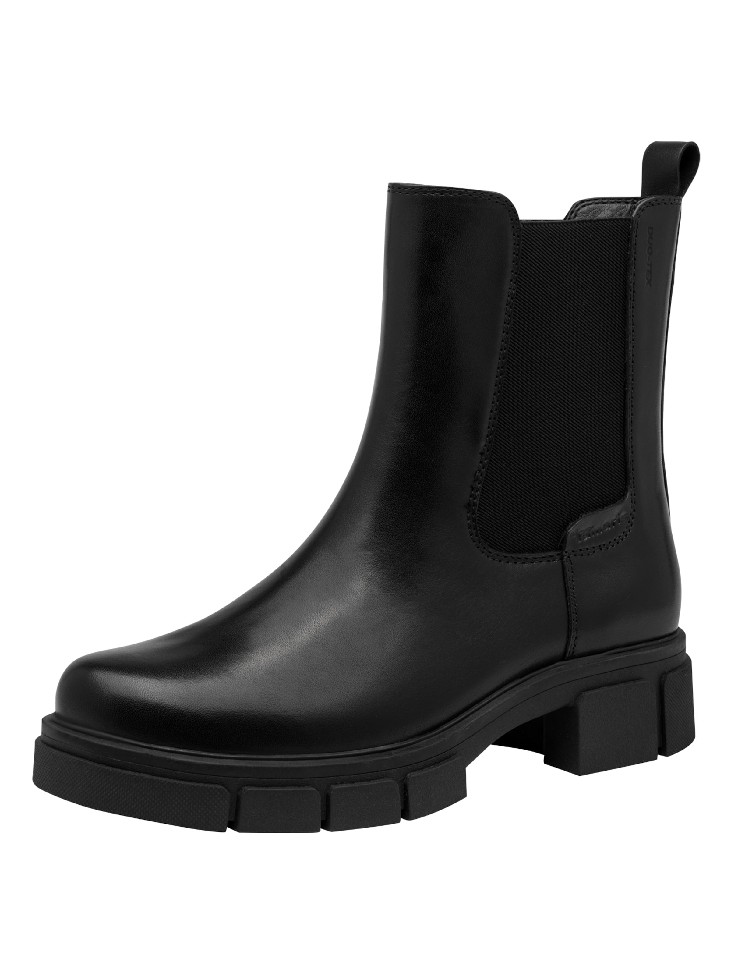Chelsea Boots Tamaris en noir : devant
