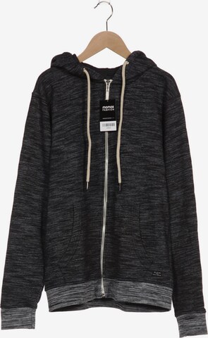 BLEND Sweatshirt & Zip-Up Hoodie in M in Grey: front