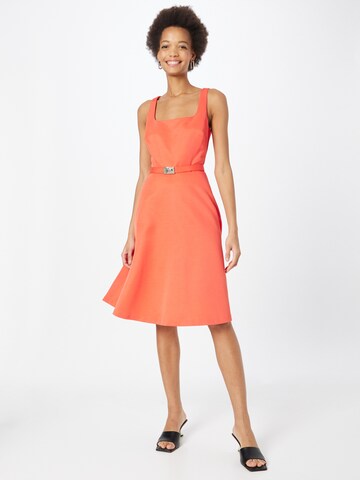 Lauren Ralph Lauren - Vestido de cocktail 'HARNANY' em laranja