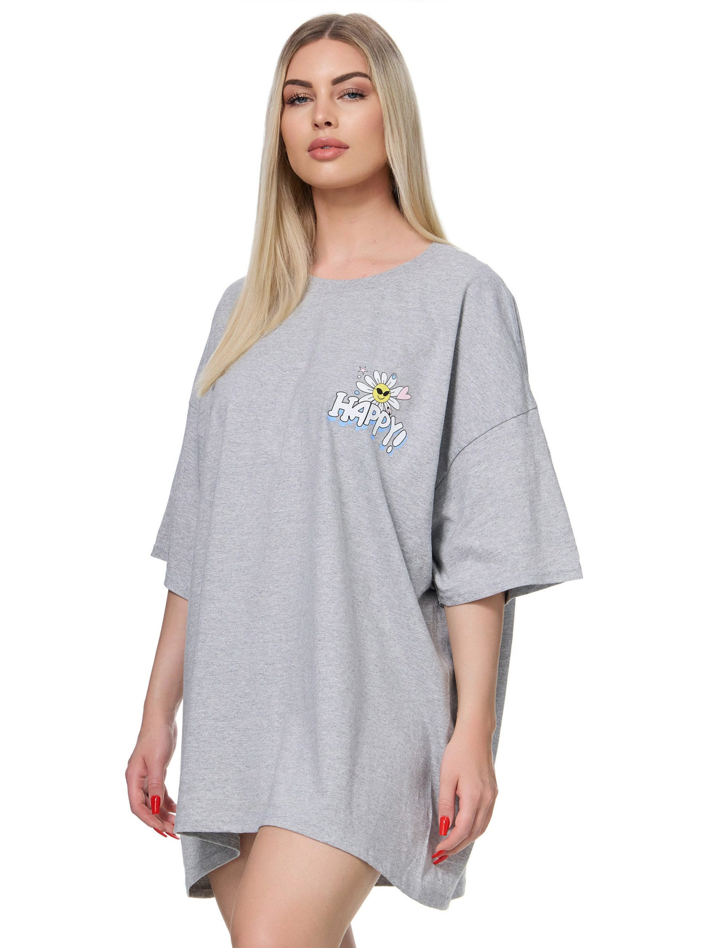 Worldclassca Oversizeshirt‌‌‌ in Grau