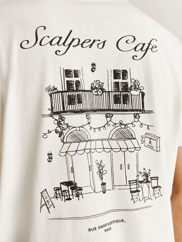 T-Shirt Scalpers en blanc