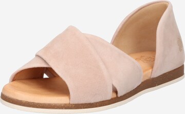 Apple of Eden Sandals 'Chiusi' in Beige: front