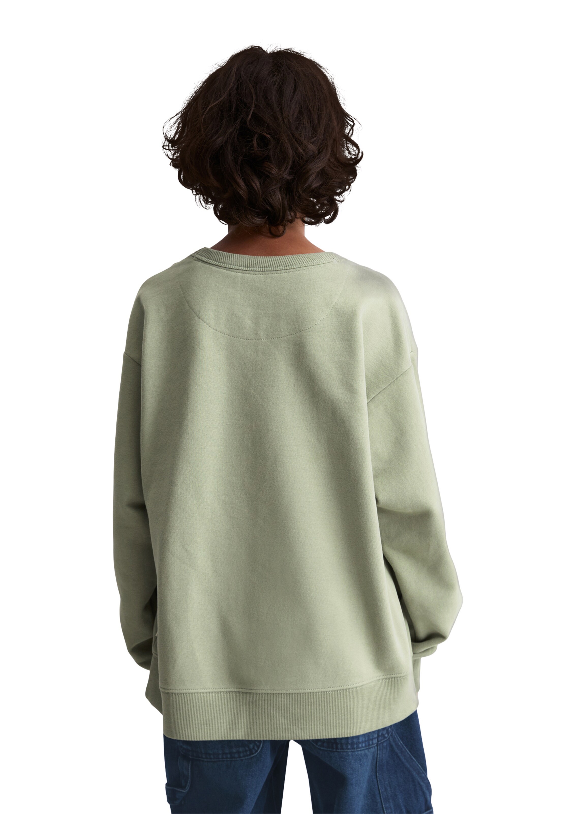 Marc O'Polo Sweatshirt in Grün