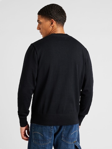 JACK & JONES Sweter 'NEAL' w kolorze czarny