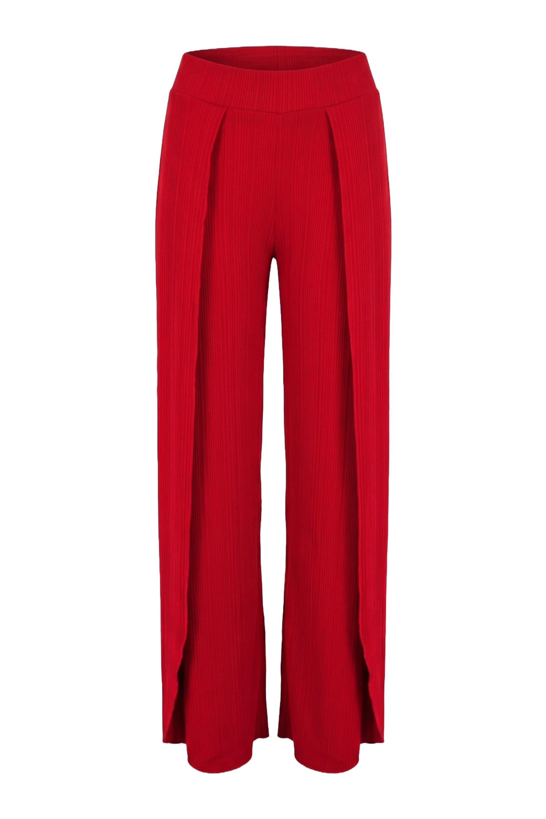 Alexa Dash Pants in Red: front