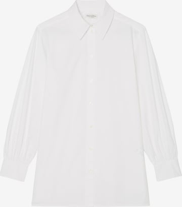 Marc O'Polo Blouse in Wit: voorkant